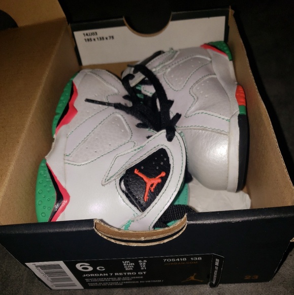 Jordan Retro 7 Verde Deadstock - Picture 2 of 5